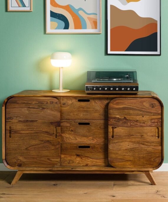 Furnliv Corbett Sheesham Wood Sideboard #19