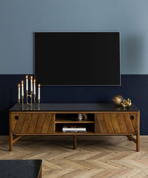 Furnliv Darien Mango Wood TV Unit #06