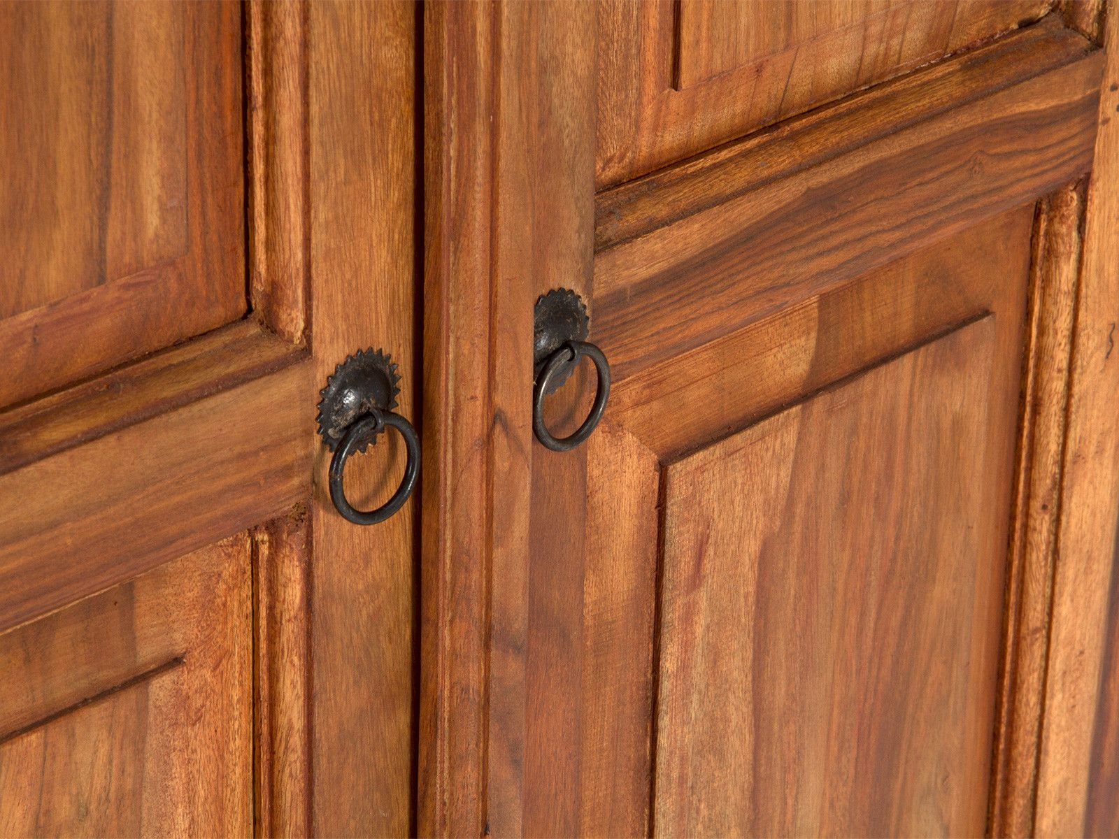 Furnliv Rustic Solid Wood Wardrobe Cabinet #01 - Image 7