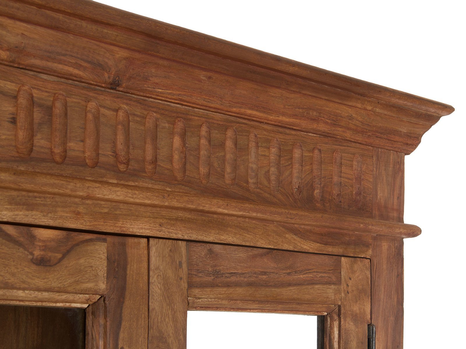 Furnliv Rustic Solid Wood Display Cabinet #07 - Image 8