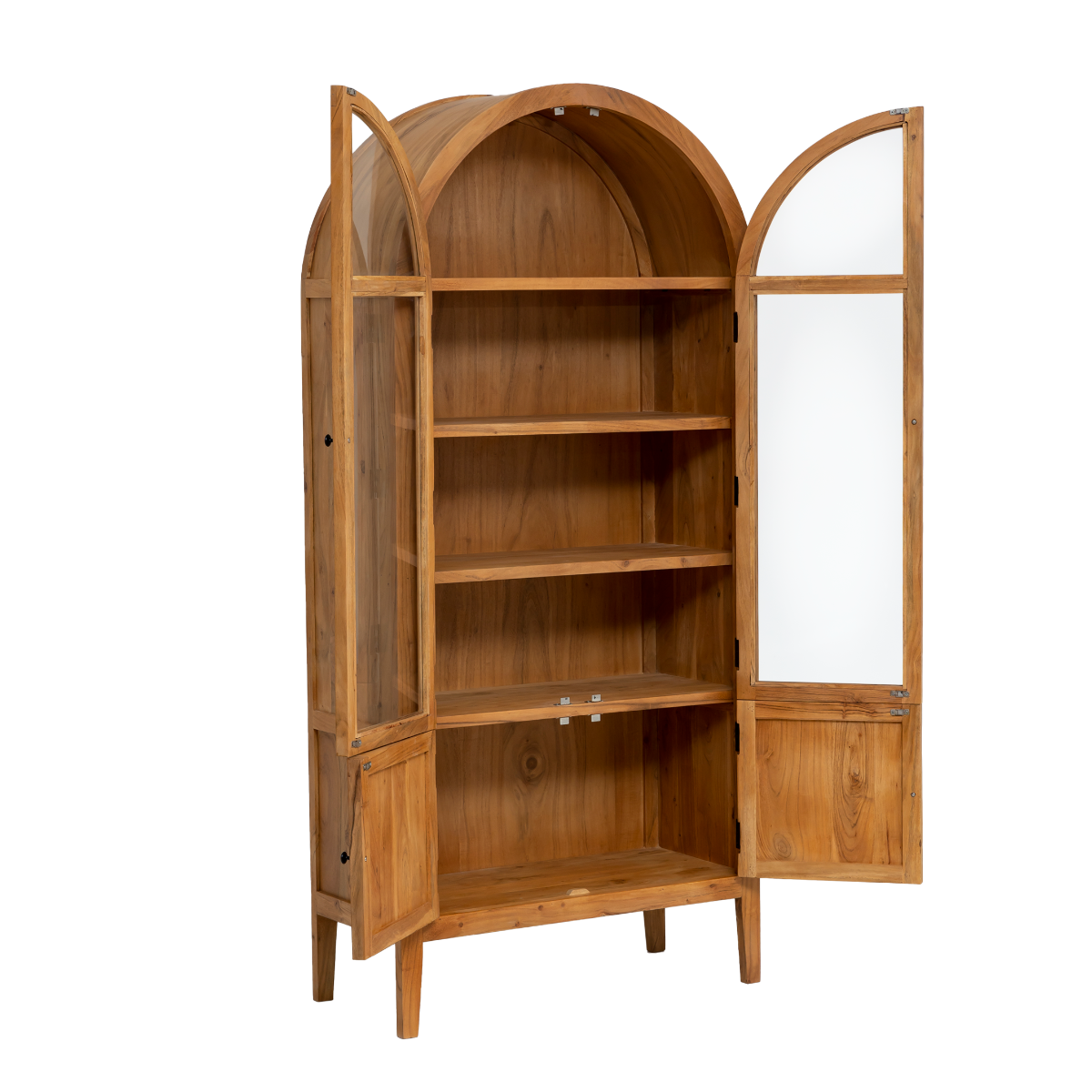Furnliv Albert Acacia Wood Display Cabinet #01 - Image 9