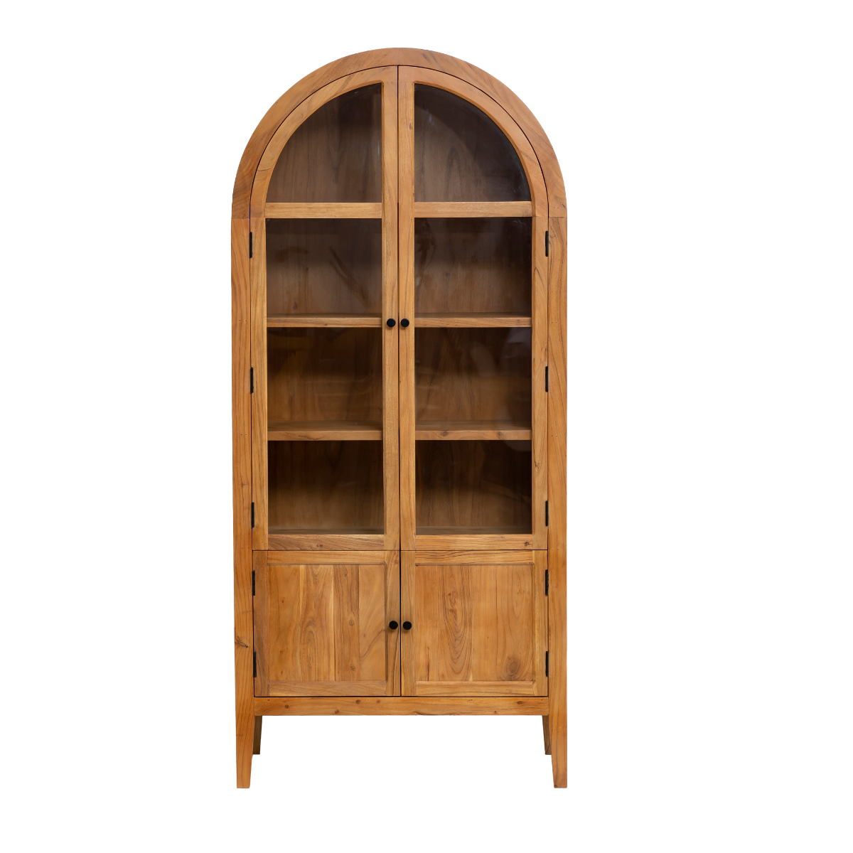 Furnliv Albert Acacia Wood Display Cabinet #01 - Image 7