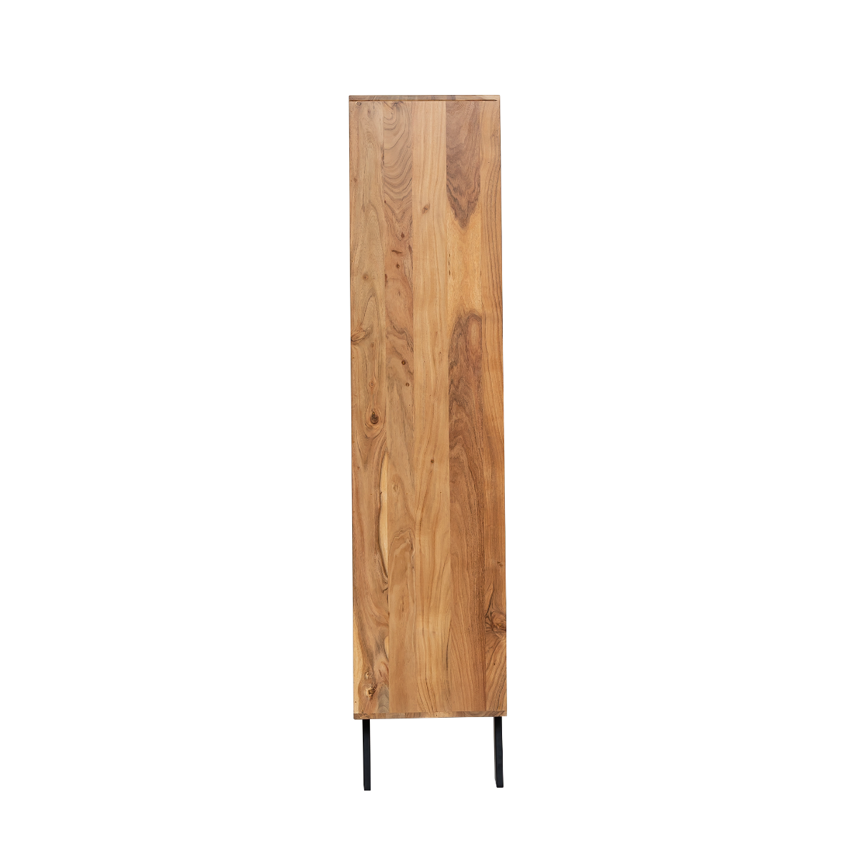 Furnliv Albert Acacia Wood And Metal Display Cabinet #03 - Image 9