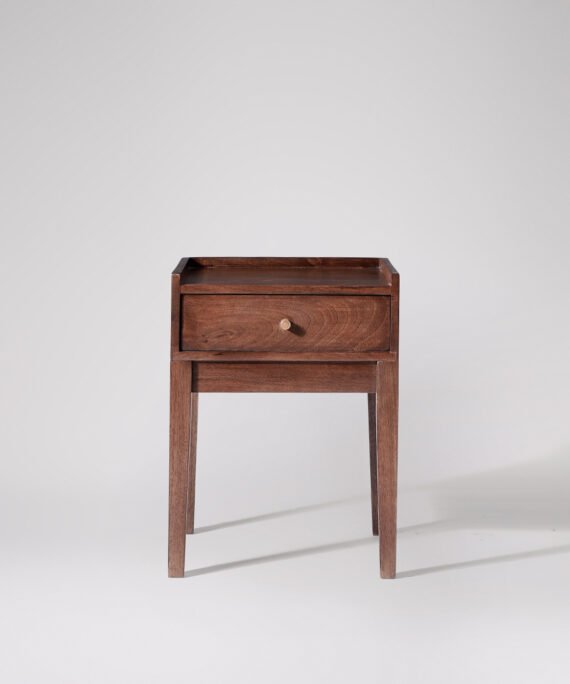 Furnliv Adam Solid Wood Bedside Table #03