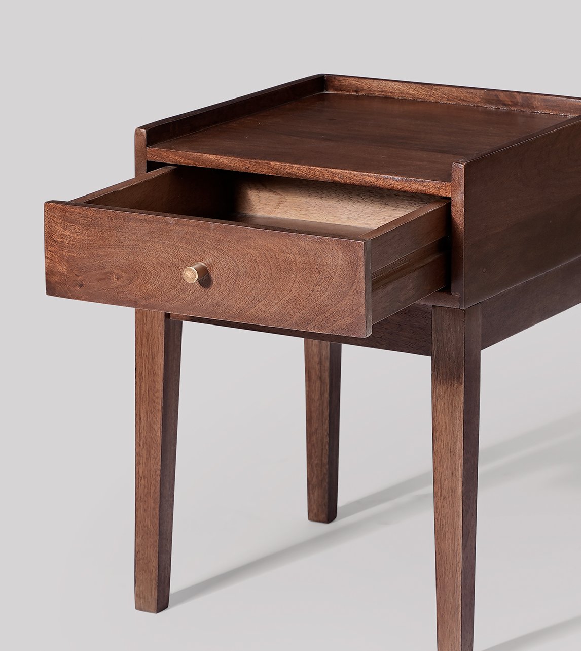 Furnliv Adam Solid Wood Bedside Table #03 - Image 5