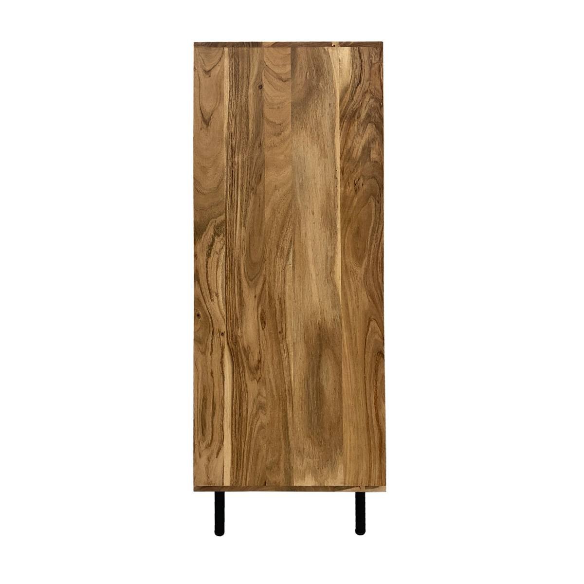 Furnliv Albert Acacia Wood Bar Buffet Cabinet #04 - Image 8