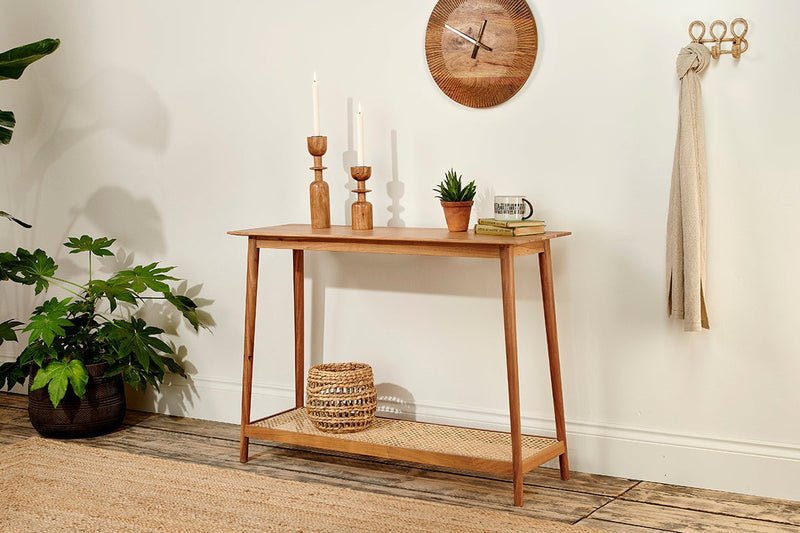 Furnliv Mandor Premium Cane Console Table #01 - Image 6