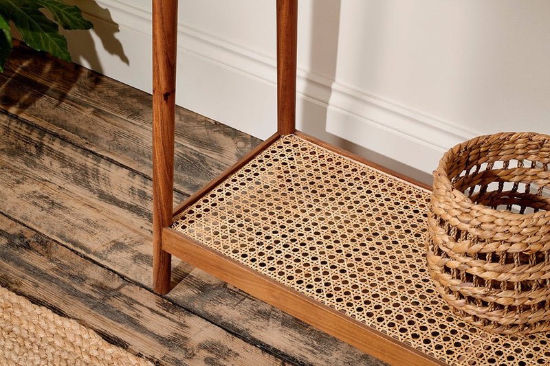 Furnliv Mandor Premium Cane Console Table #01 - Image 5