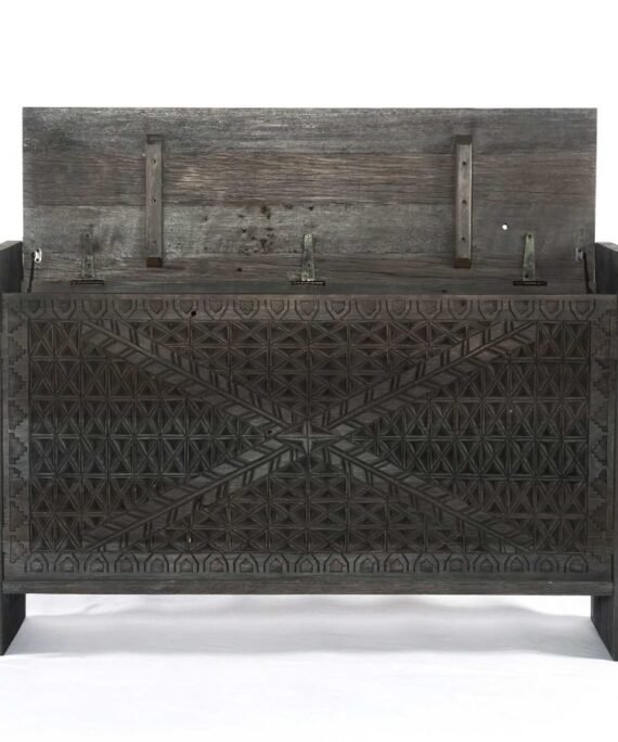 Furnliv Jodhpur Traditional Design Multipurpose Trunk Cabinet