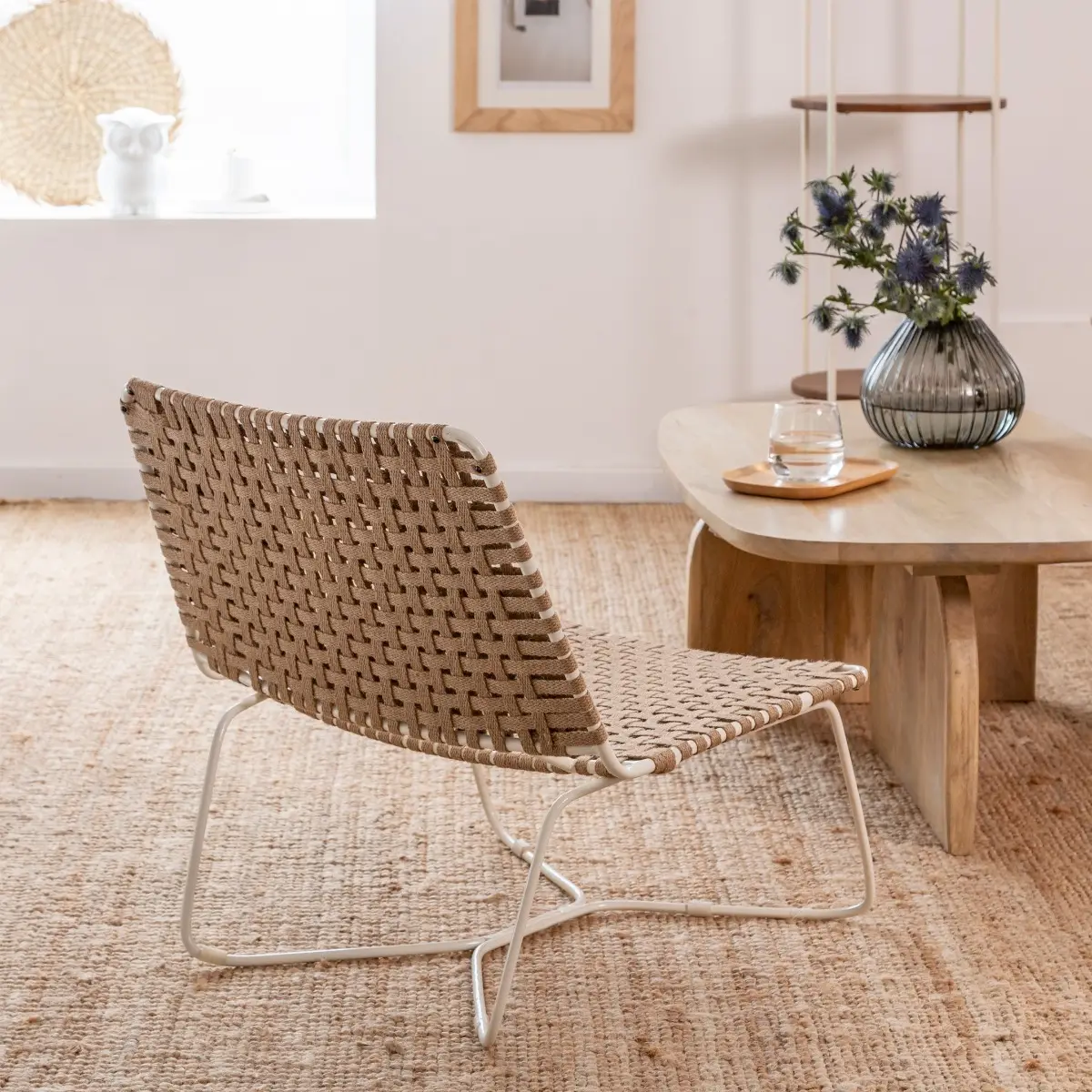 Furnliv Albert Solid Mango Wood Nesting Coffee Table Set - Image 12