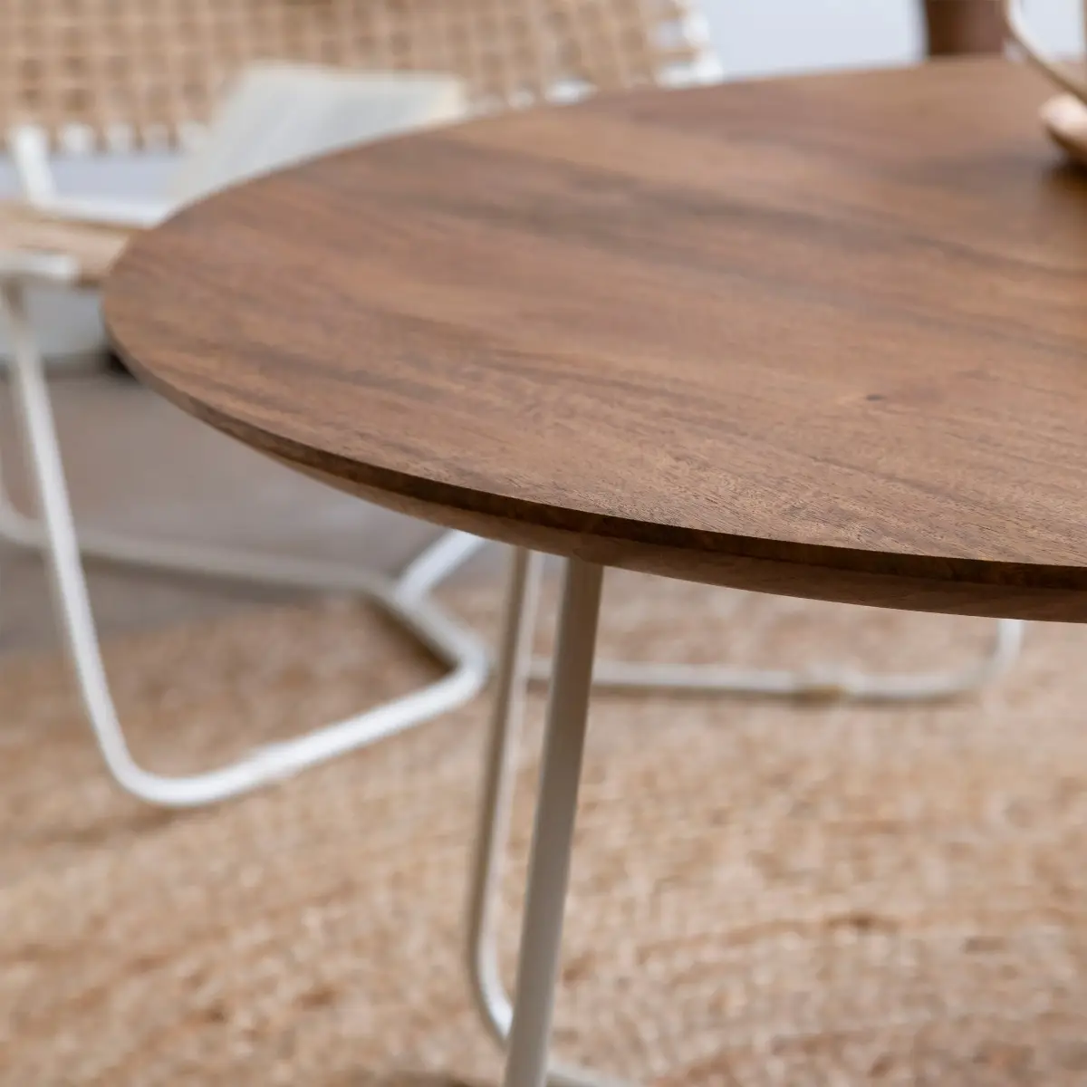 Furnliv Albert Round Coffee Table - Image 4