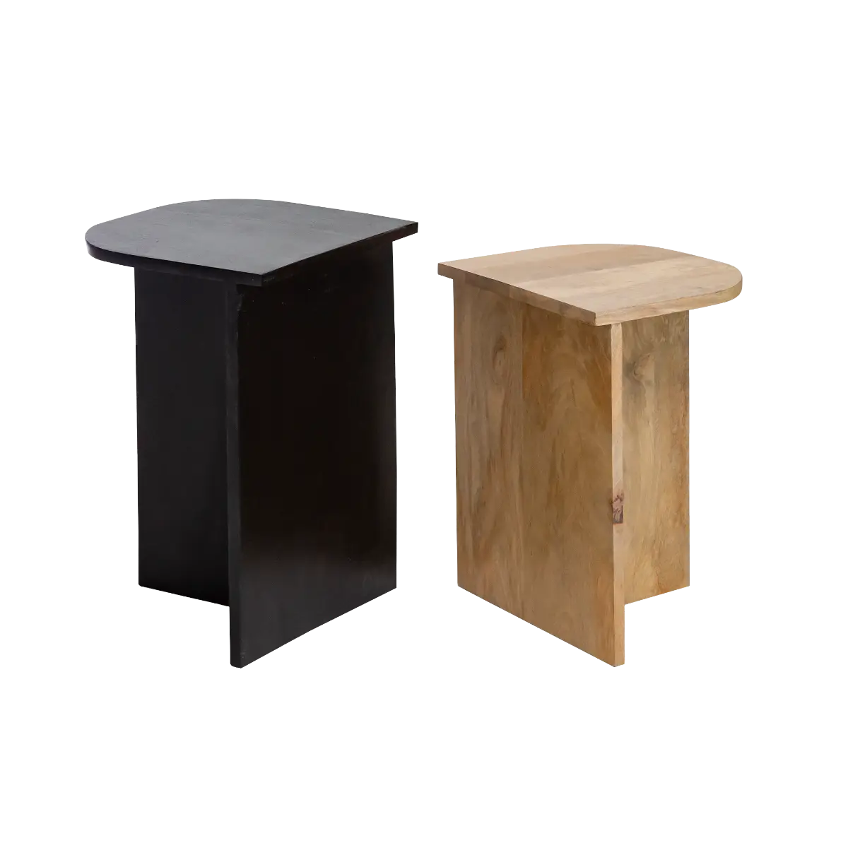 Furnliv Albert Solid Wood Nesting Coffee Table Set - Image 5