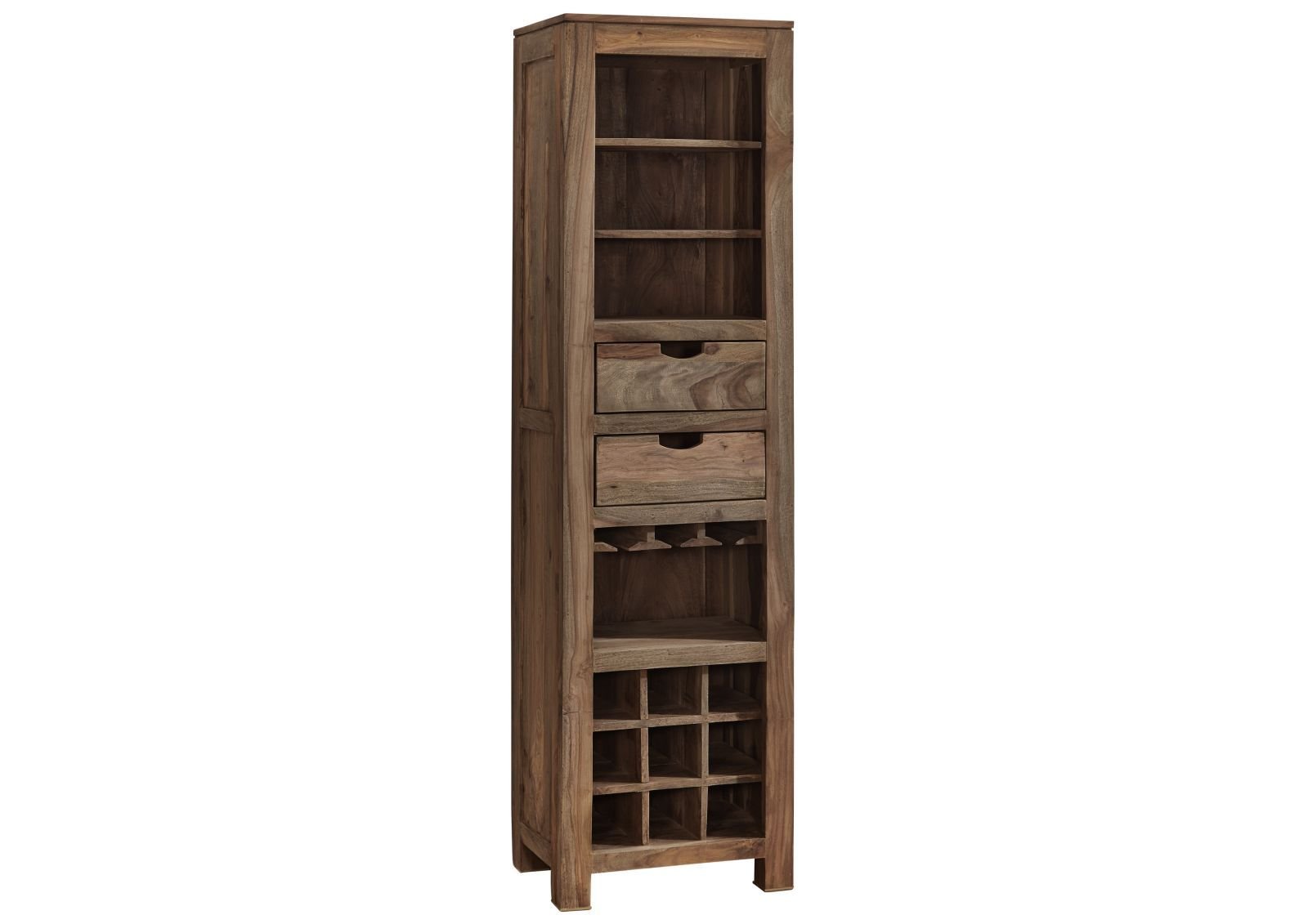 Furnliv Grayse Sheesham Wine Rack #05 - Image 6