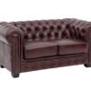furnliv Chesterfield 2-seater