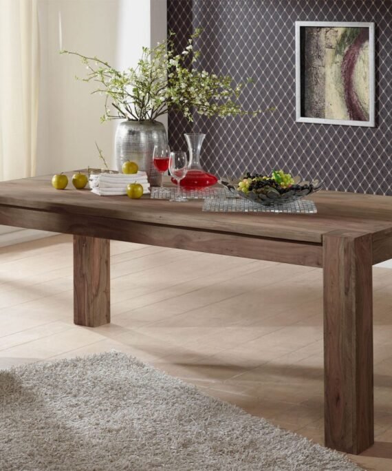 Furnliv Grayse Sheesham Dining Table #12
