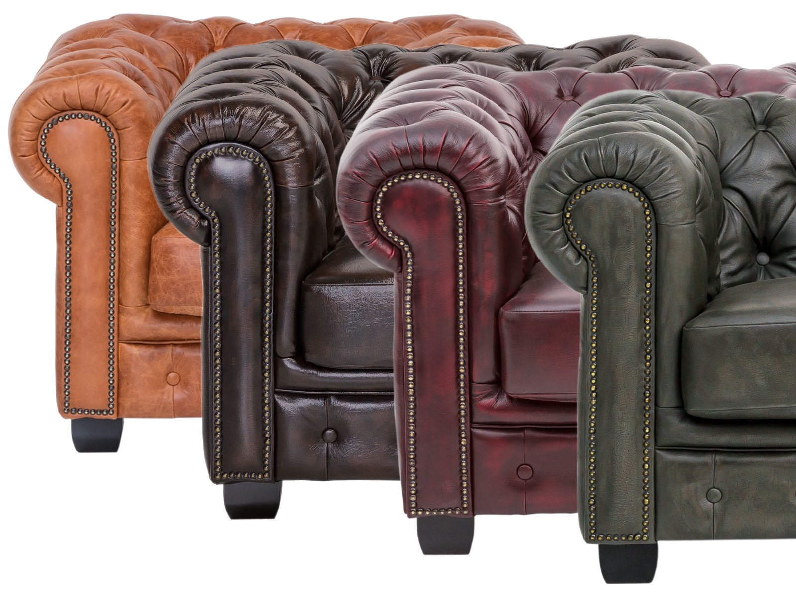Furnliv Chesterfield 2-Seater #22 - Image 2